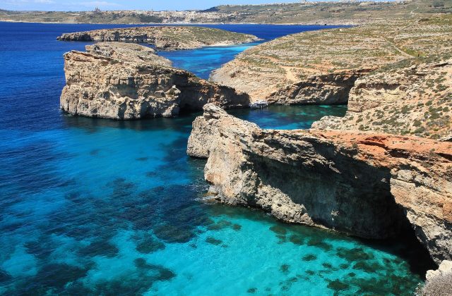 Le Blue Lagoon de l’île de Comino à Malte