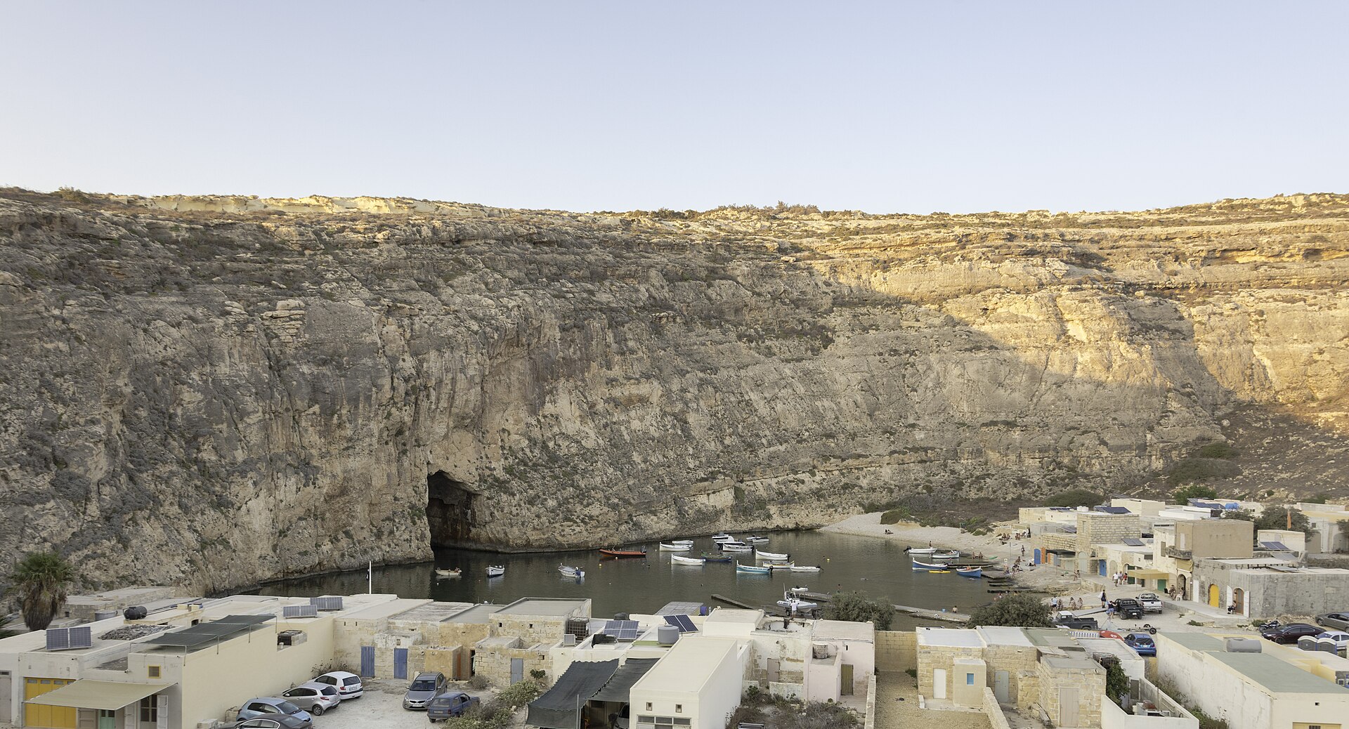 La côte de l’île de Gozo à Malte